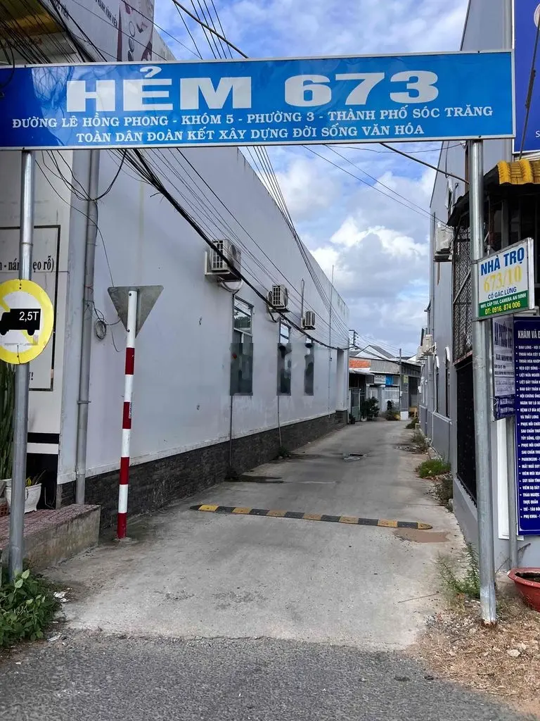 bán đất hẽm 673 lê hồng phong