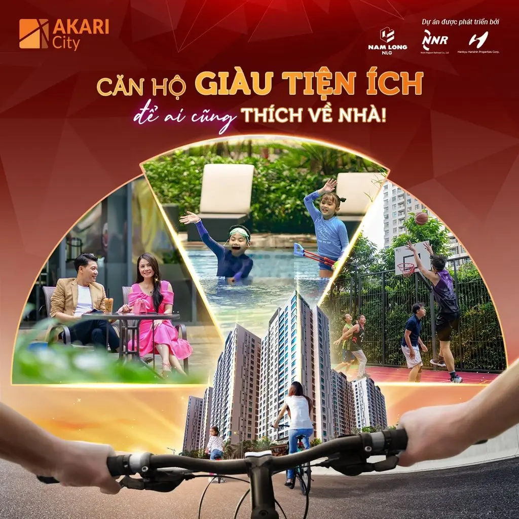 Căn hộ AKARI CITY mua trực tiếp CĐT với chiết khấu 10% và lãi 0%/năm