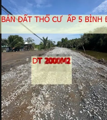 cần bán lô đất thổ vườn cực đẹp ấp 5 Bình Đức, Bến Lức,Long An.