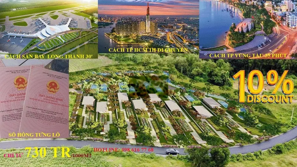 Đất Chính Chủ tại Châu đức, đường nhauwj, suối ôm, sổ riêng