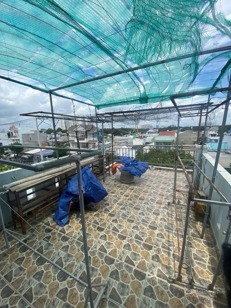 Nhà 2 lầu 3,5*17,5m mặt tiền Nguyễn Bình, chợ Bờ Băng, Phú Xuân Nhà Bè, sổ hồng 6,3 tỷ, còn TL