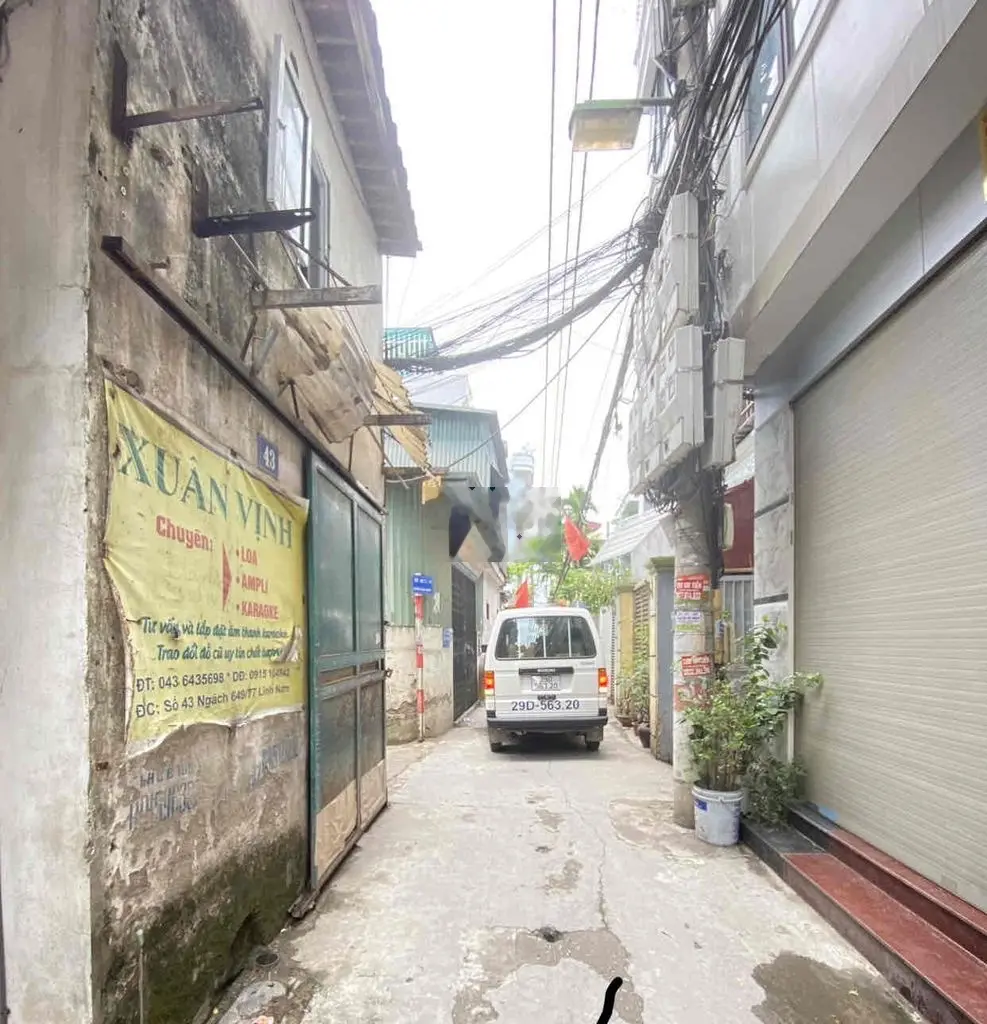 CHÍNH CHỦ BÁN NHÀ 141 SN 43 NAM DƯ LĨNH NAM . DT:30.3m2 , ÔTÔ ĐỖ CỬA ,