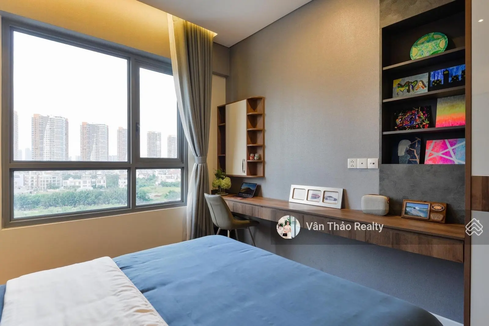 Full kính ngắm bình minh/ hoàng hôn cực đỉnh - căn hộ 1-2-3-4PN tiêu chuẩn Resort - ngay gần Quận 1