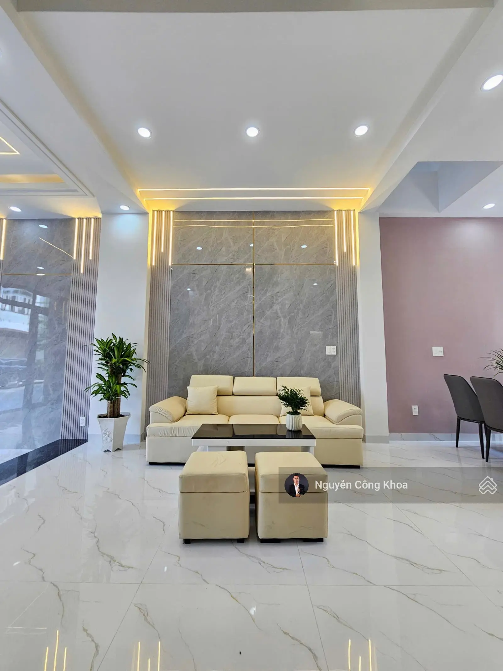Bán nhà đúc 3 tấm full nội thất, mẫu hiện đại, 3 phòng ngủ, KDC P. Bình Chuẩn, Tp. Thuận An