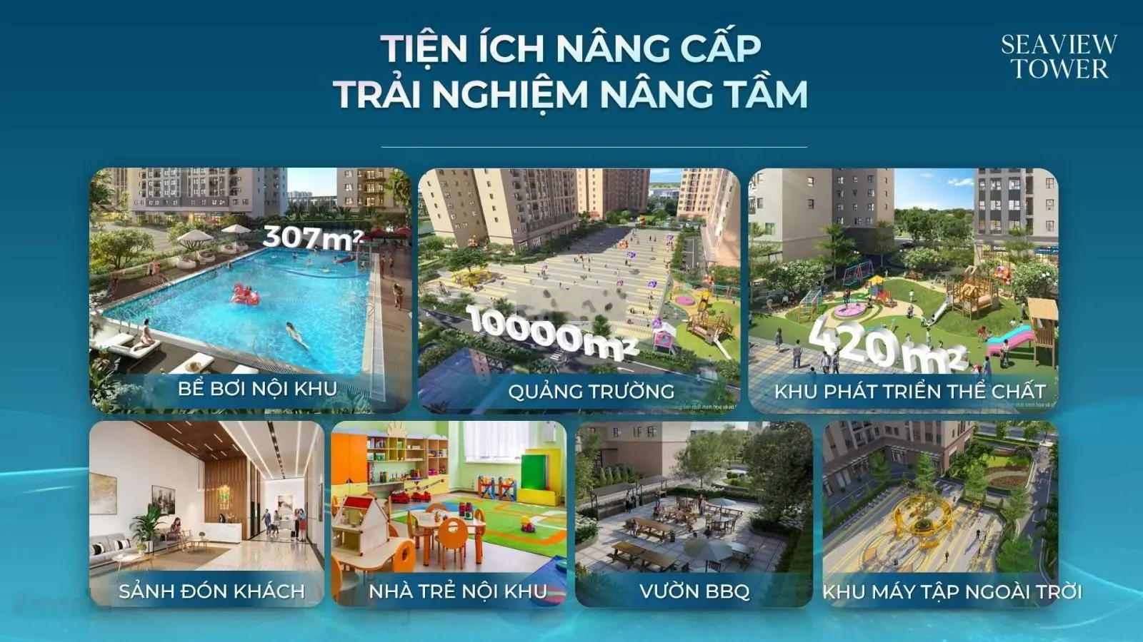 Căn 2PN + 2WC view hồ bơi tại toà view biển đẹp nhất dự án chỉ 1.4 tỷ (full giá)