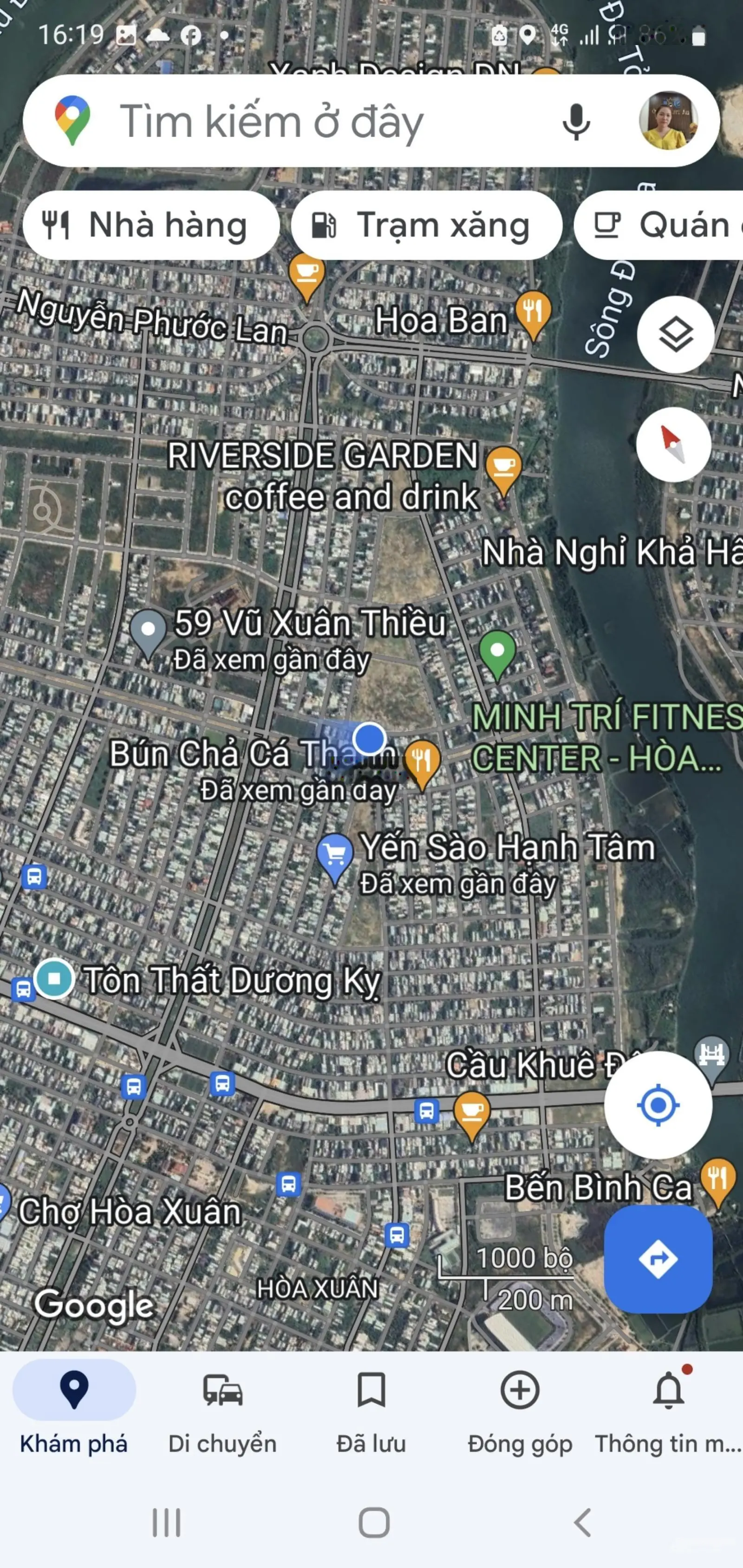 Bán đất đường Thiều Chửu (đối diện trường học) - Hoà Xuân, Cẩm Lệ