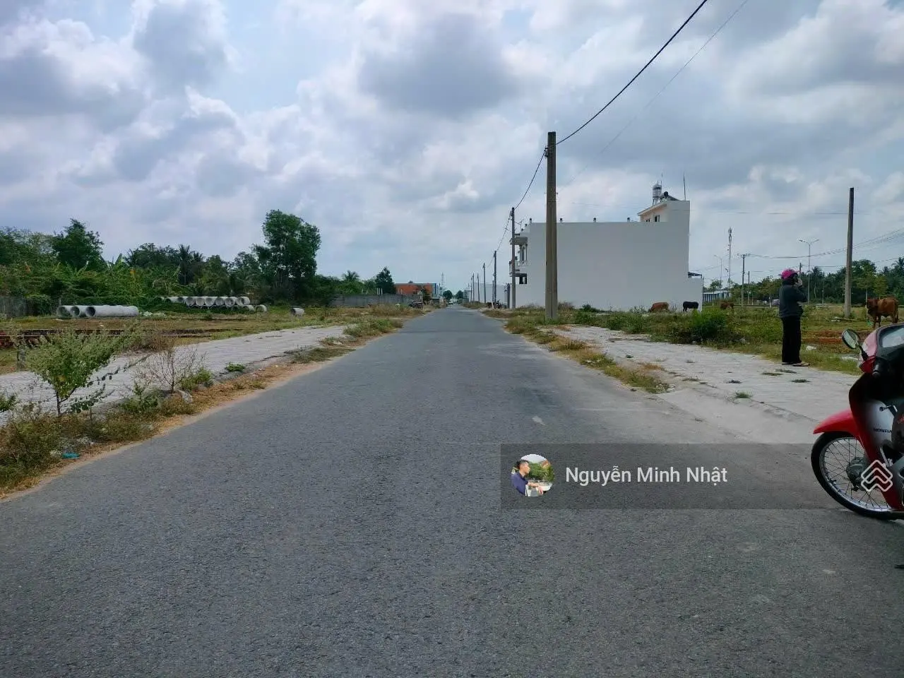 Bán nhanh đất thổ cư 110m2 ngay KDC Minh Linh P. 5, TP. Vĩnh Long gần ngay UBND Phường 5, chỉ 4xx