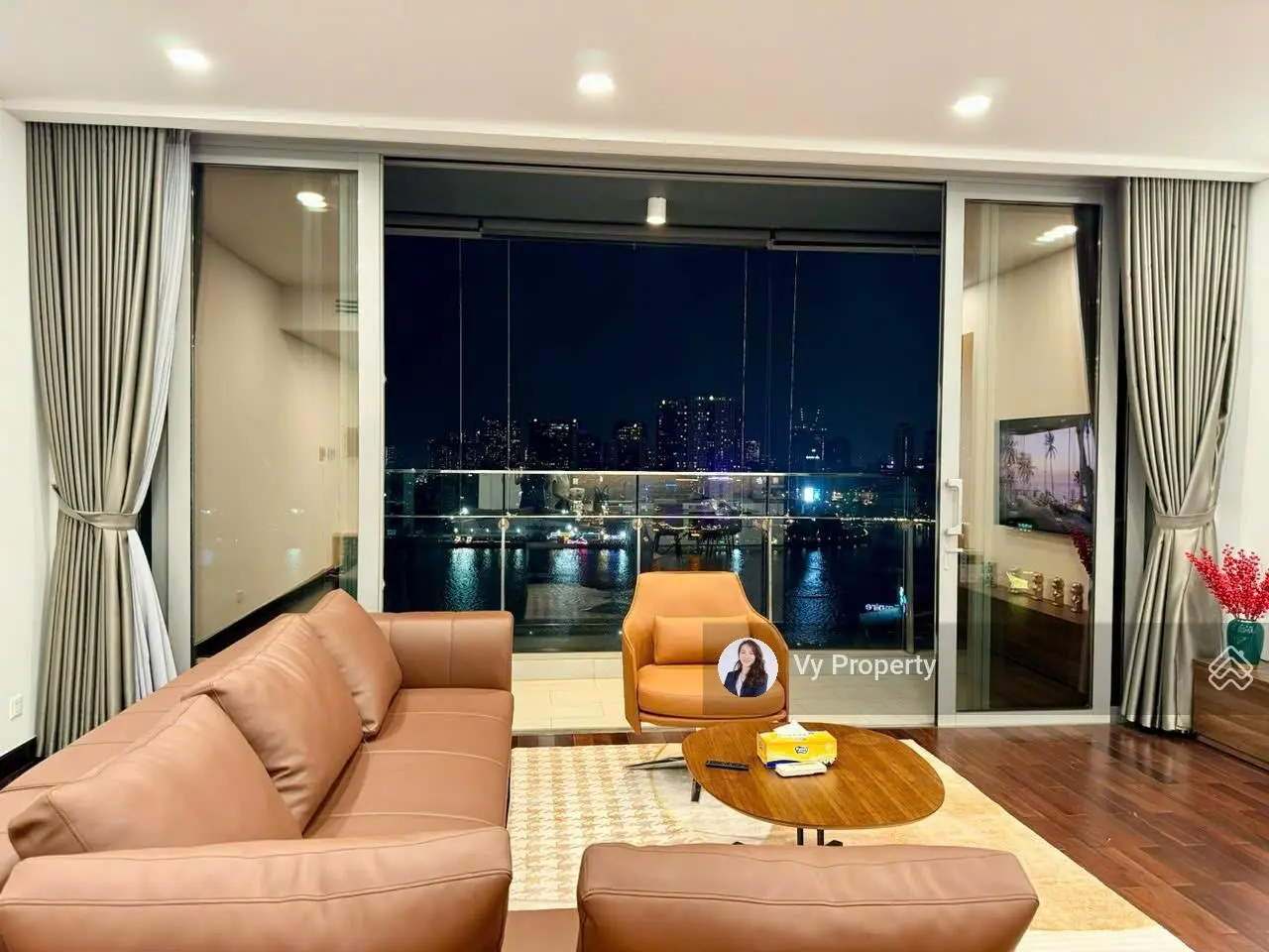 Bán căn hộ 3PN Tilia Residence view sông & pháo hoa cực đỉnh