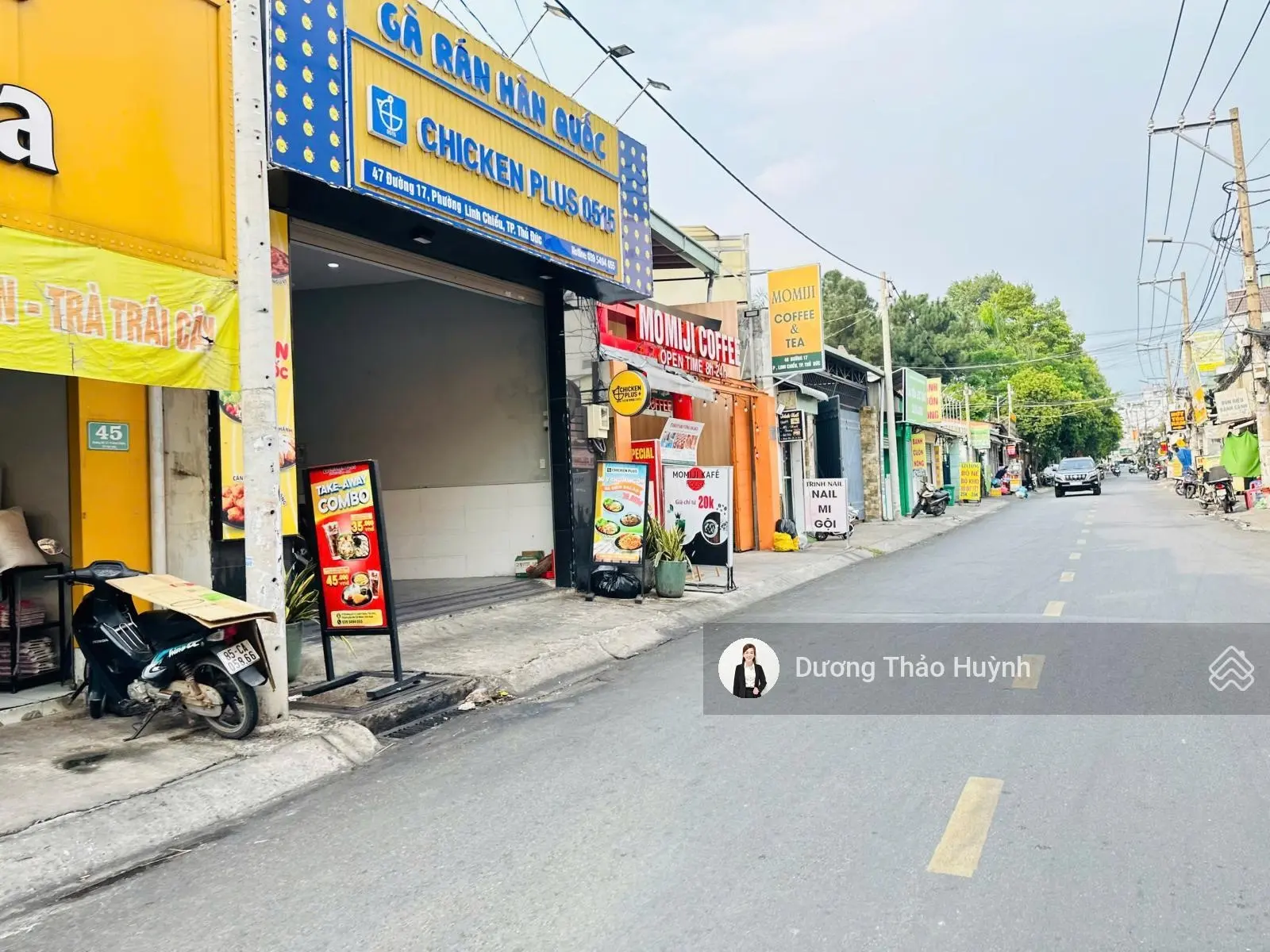 Nhà 2 mặt tiền kd đỉnh đường 17 - linh chiểu- cho thuê 22tr/thg -76m2- ngay đh ngân hàng có tl tốt