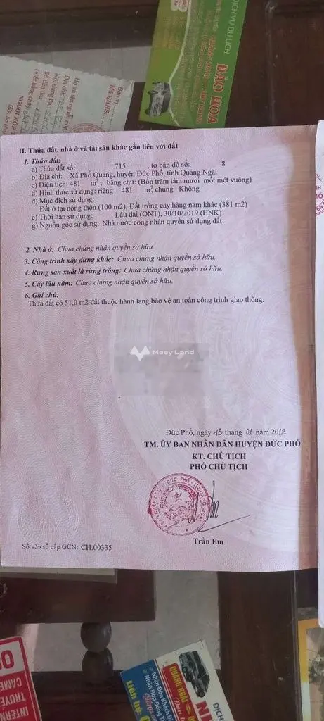 Đất Dùng 4 Phổ Quang mặt tiền đường lớn 32m
