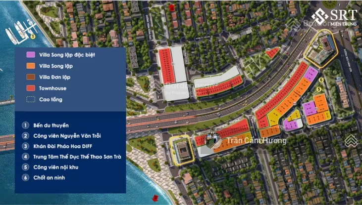 Cẩm Hương - Sun Group mở bán biệt thự liền kề Sun Cosmo ngay cầu Trần Thị Lý (6 tầng, DT 100m2)