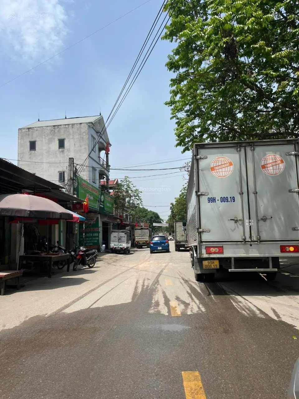 Bán kho hàng hoá tại mặt đường Triệu Quang Phục TP Phổ Yên. 250m2, MT 9,5m, giá 4.8 tỷ
