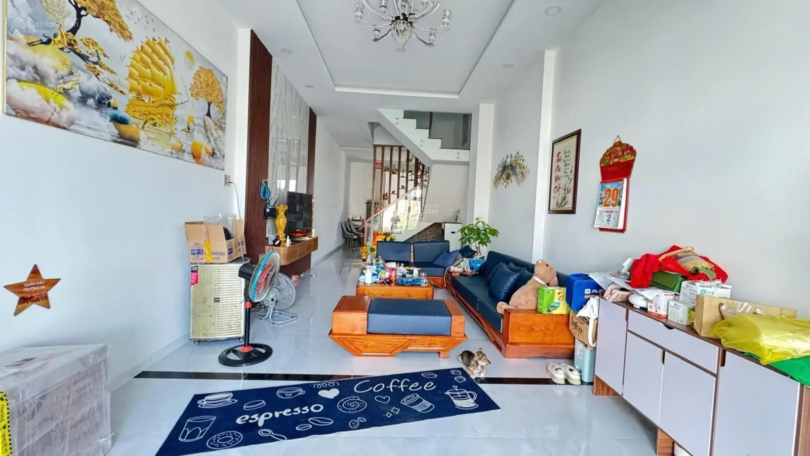 Bán nhà mới 4 tầng - đường ô tô TĐC Đất Lành, Vĩnh Thái, Nha Trang