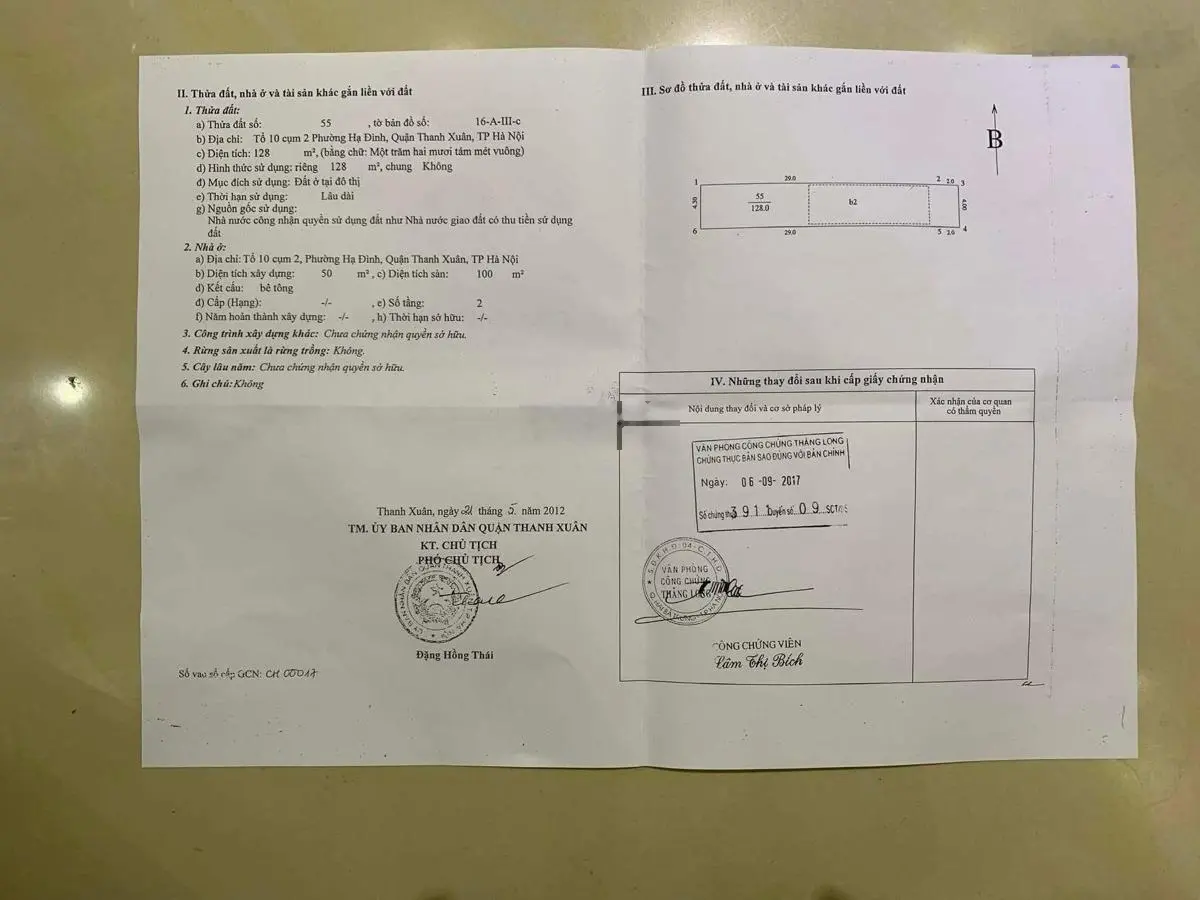 Cực phẩm siêu hiếm khương đình thanh xuân 128m2 6 Tầng Mặt Tiền 4m2 giá 47.9tỷ