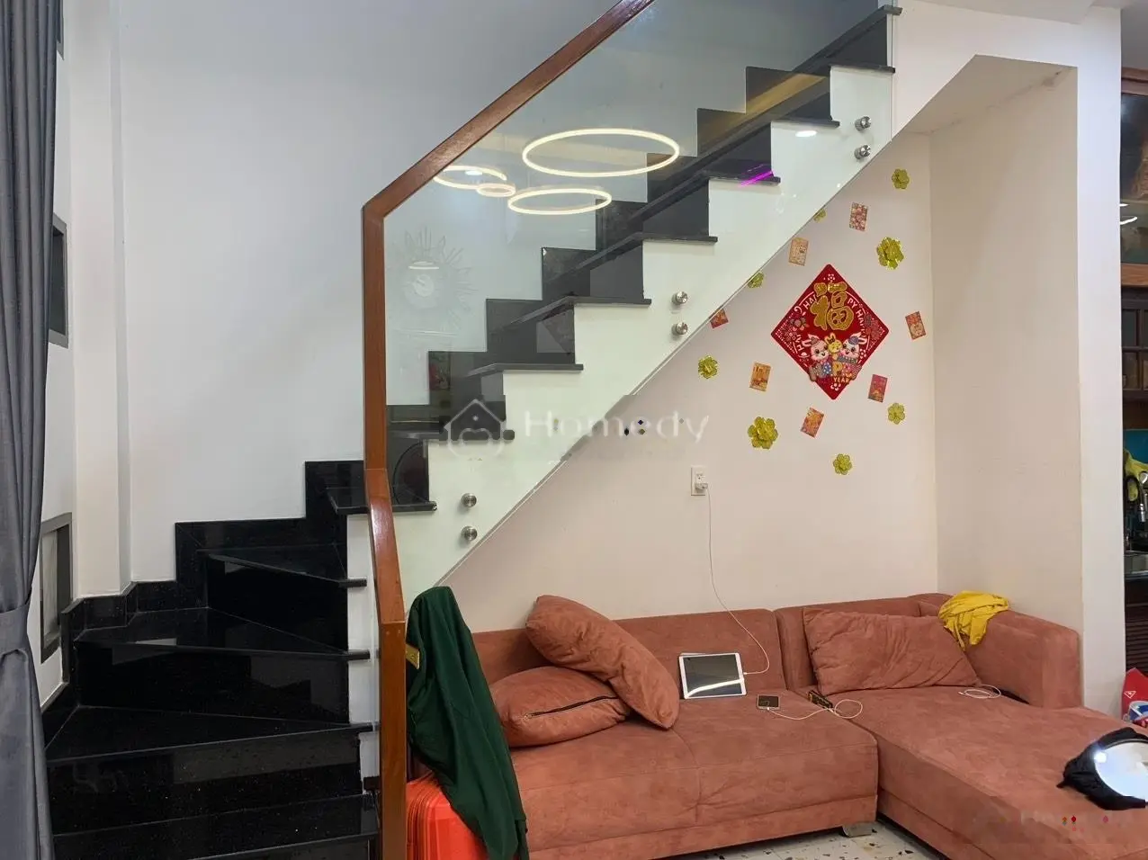 Nhà bán 4.6m x 9m nở hậu 5.3m đường Tân Khai P7 Q11