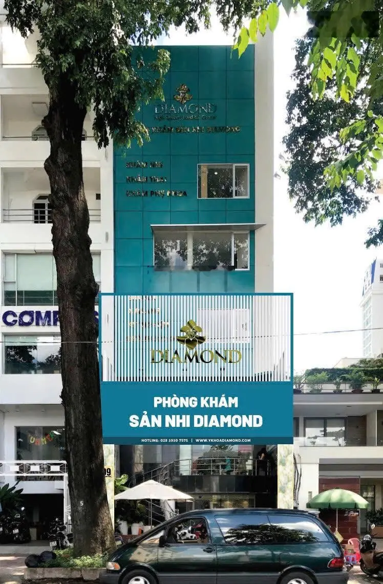 Cho thuê tòa nhà 8 tầng mặt tiền góc võ văn tần - trần quốc thảo - 160 triệu ( thang máy - pccc )