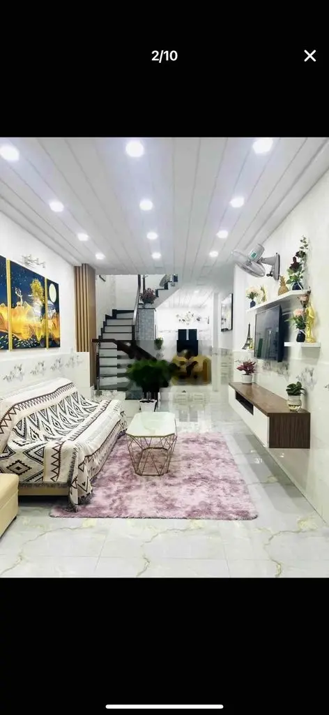 CẦN BÁN GẤP NHÀ NGUYỄN THIỆN THUẬT, P.3, Q.3, DT 45,5m2, GIÁ 1TỈ570TR