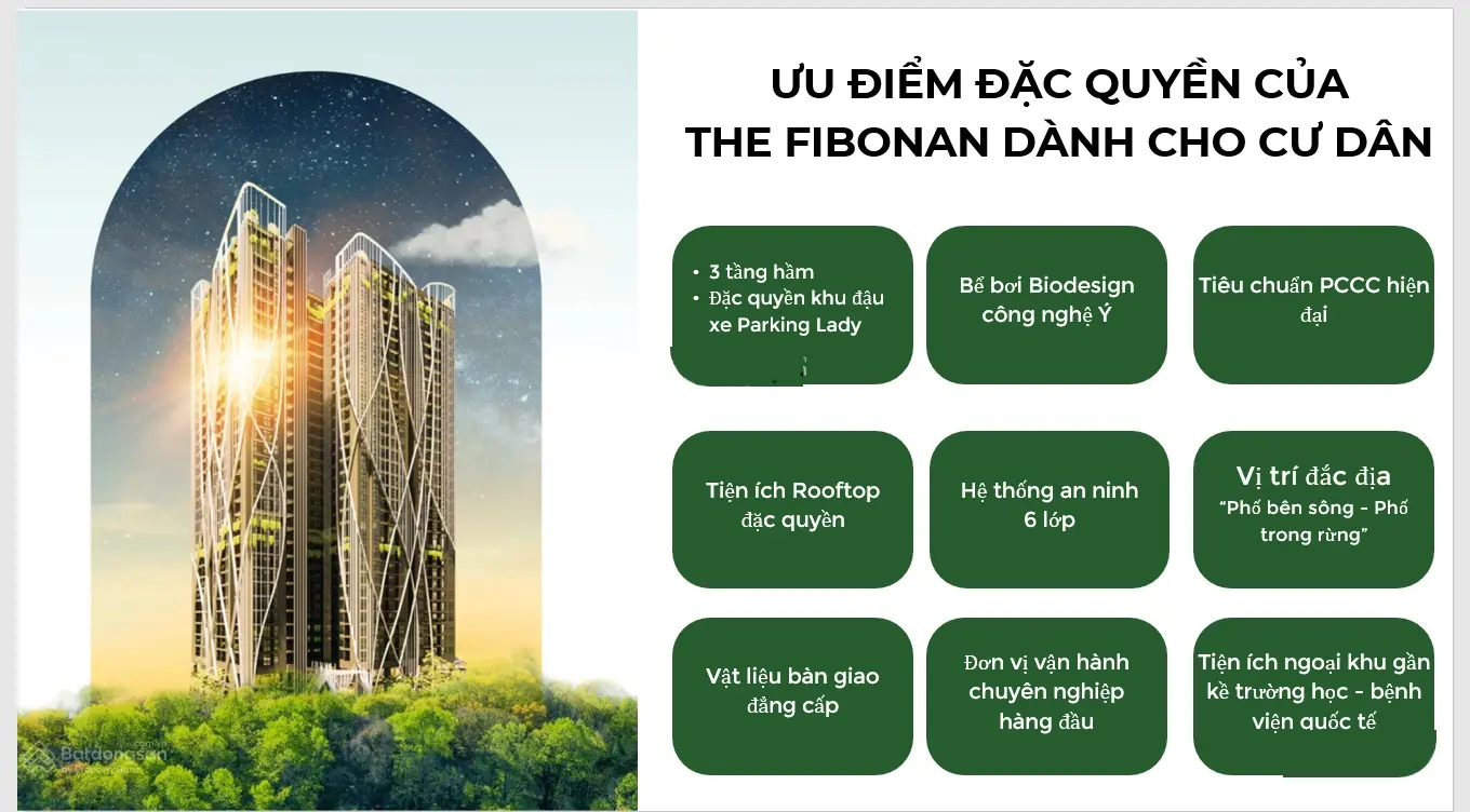 CỰC HOT Căn hộ THE FIBONAN chuẩn HÀNG HIỆU bàn giao Nội thất CHUẨN 5 sao tại KĐT XANH PRIVATE.