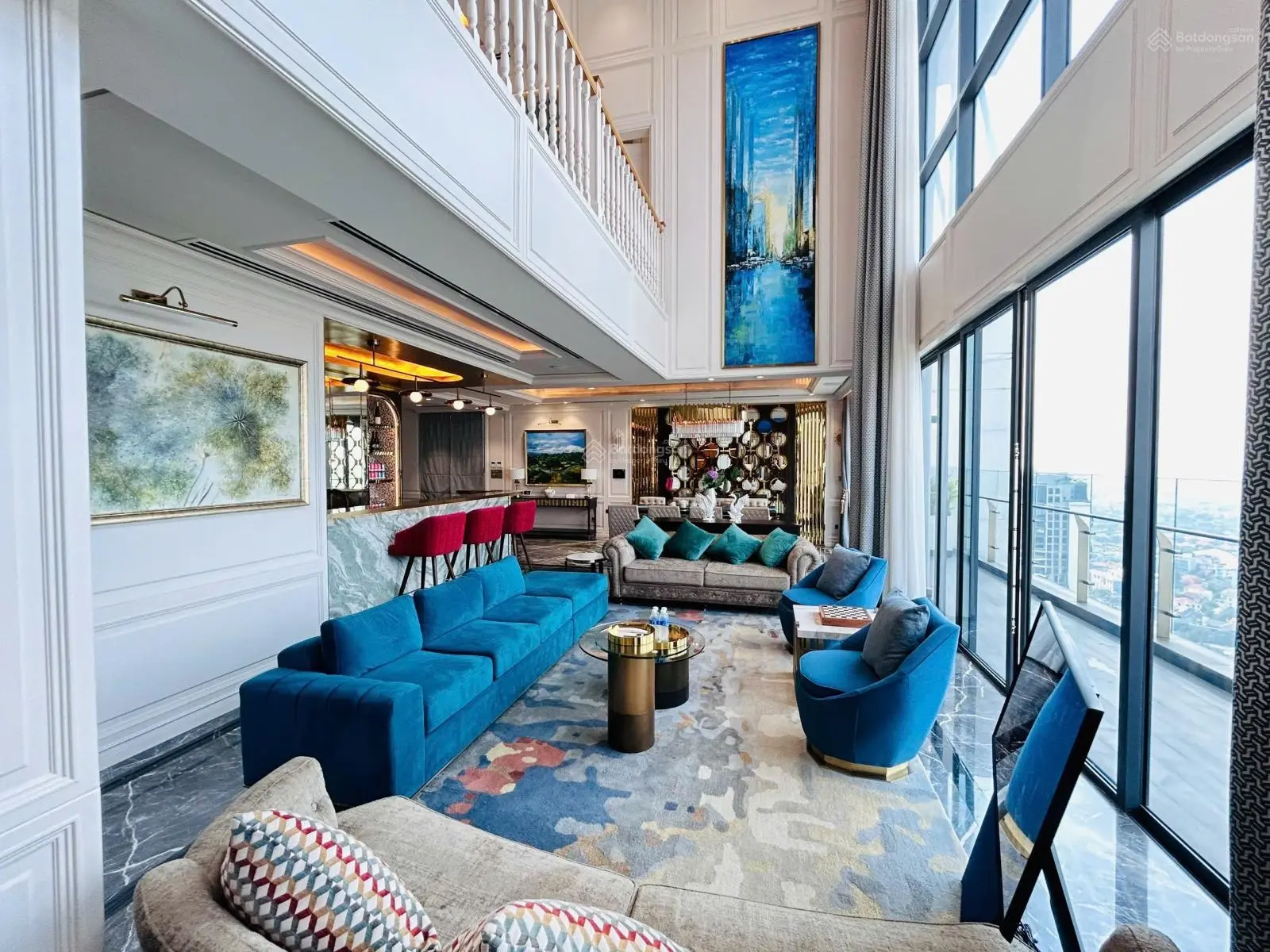 Bán penthouse nội thất sang trọng view sông q2 thảo điền. liên hệ 0902 835 ***