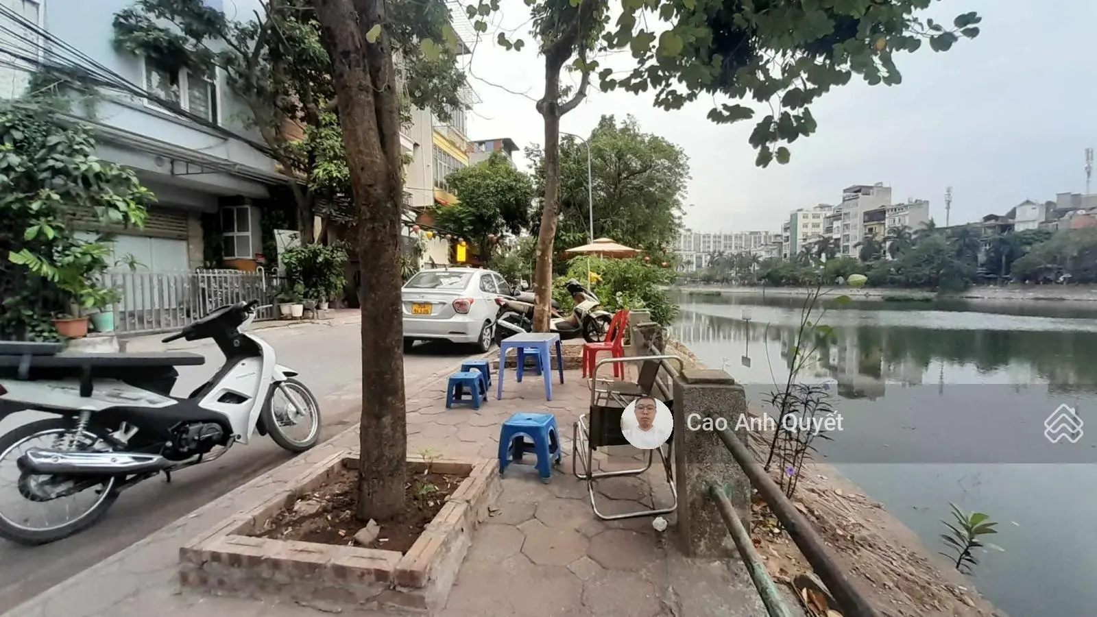 Bán nhà phố Phương Mai Quận Đống Đa view hồ 66m2 6T ô tô tránh 2 vỉa hè 2 thoáng 23 tỷ Phương Mai