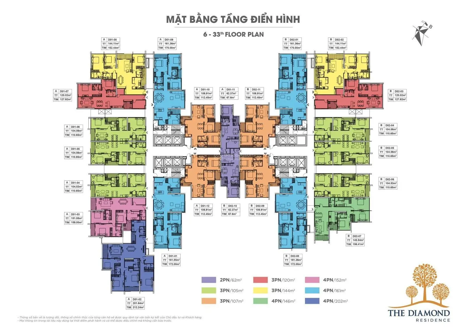 CHỈ TỪ 13 TỶ SỞ HỮU CĂN HỘ GÓC 144M2 TẠI THE DIAMOND, THANH XUÂN, HÀ NỘI, ĐÃ CÓ SỔ, BÀN GIAO NGAY