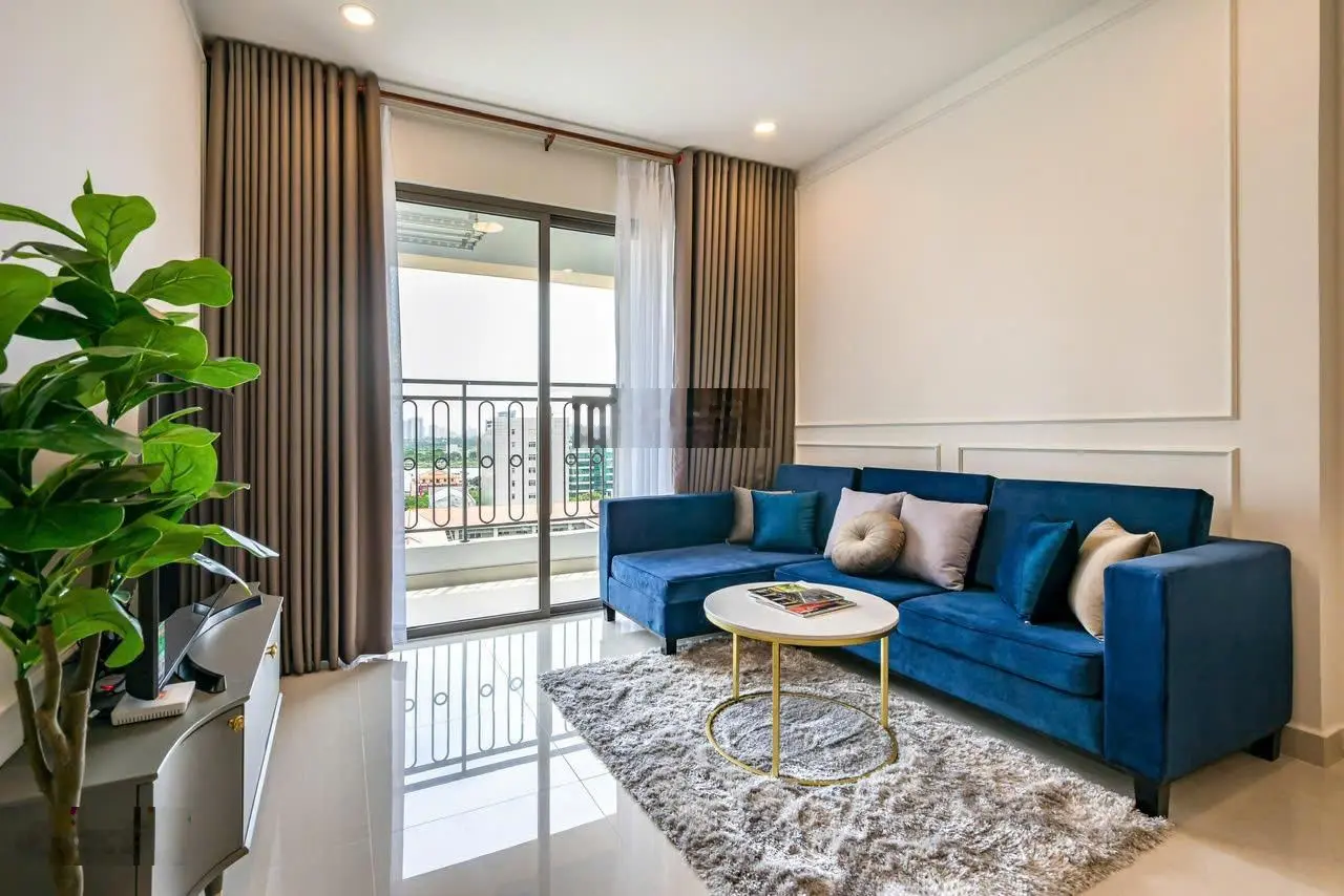 Bán căn LUCKY Quận 6 2PN 2WC 80m2, view cao, thoáng. hướng về Q1. Giá 3.9 tỷ. LH 0901 391 ***