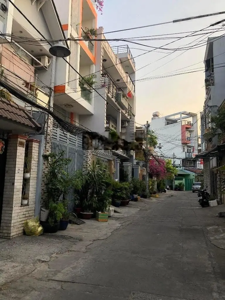 Nguyễn Văn Luông - ngay ngã 4 Hậu Giang - nhà 4 tầng BTCT - 4PN - 48m2 - vài căn ra mặt tiền 6,5 tỷ