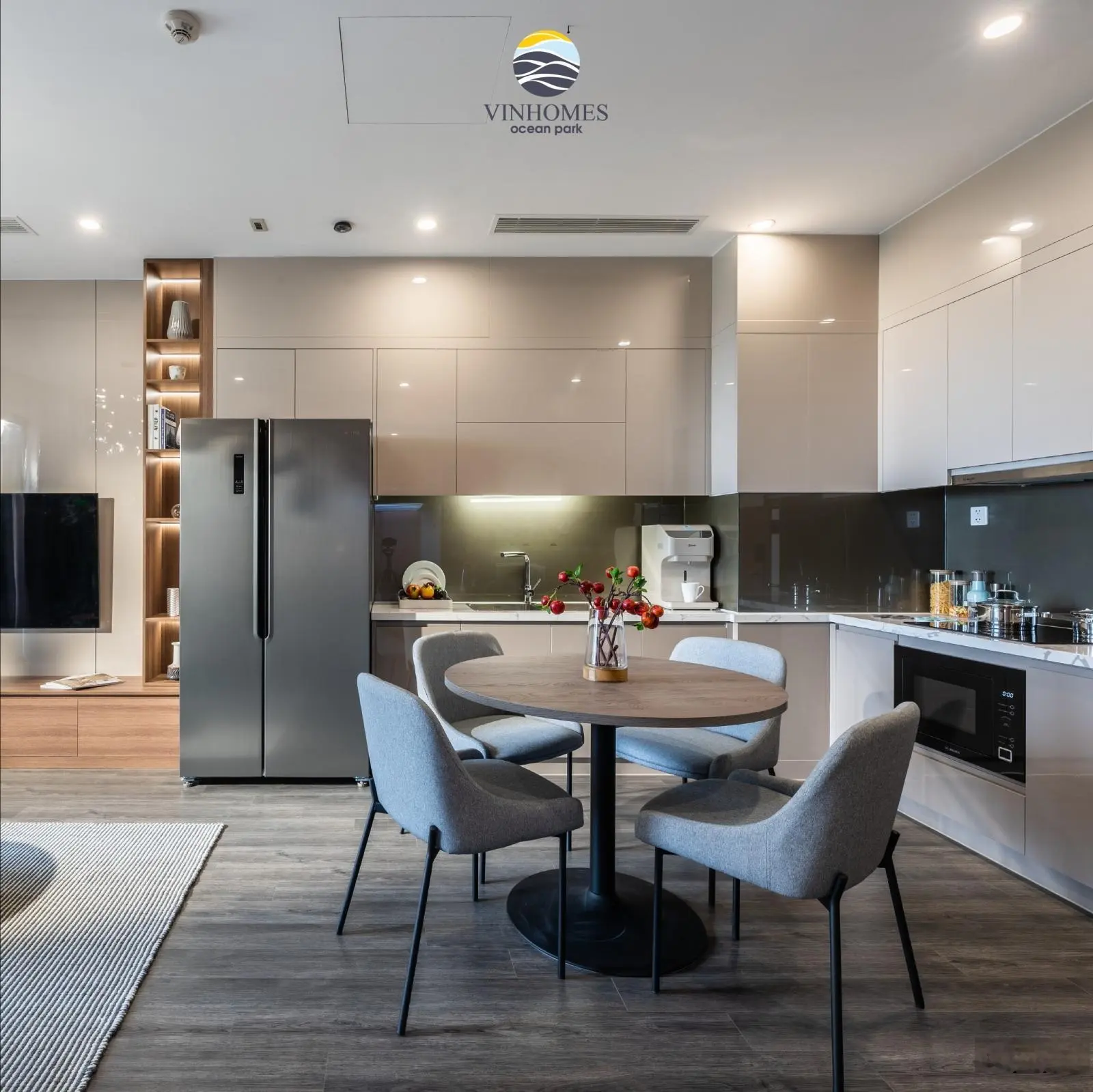 Bán căn 1PN+ tòa R1.02 tầng trung thấp - The Zenpark Vinhomes Ocean Park Gia Lâm 0855 411 ***