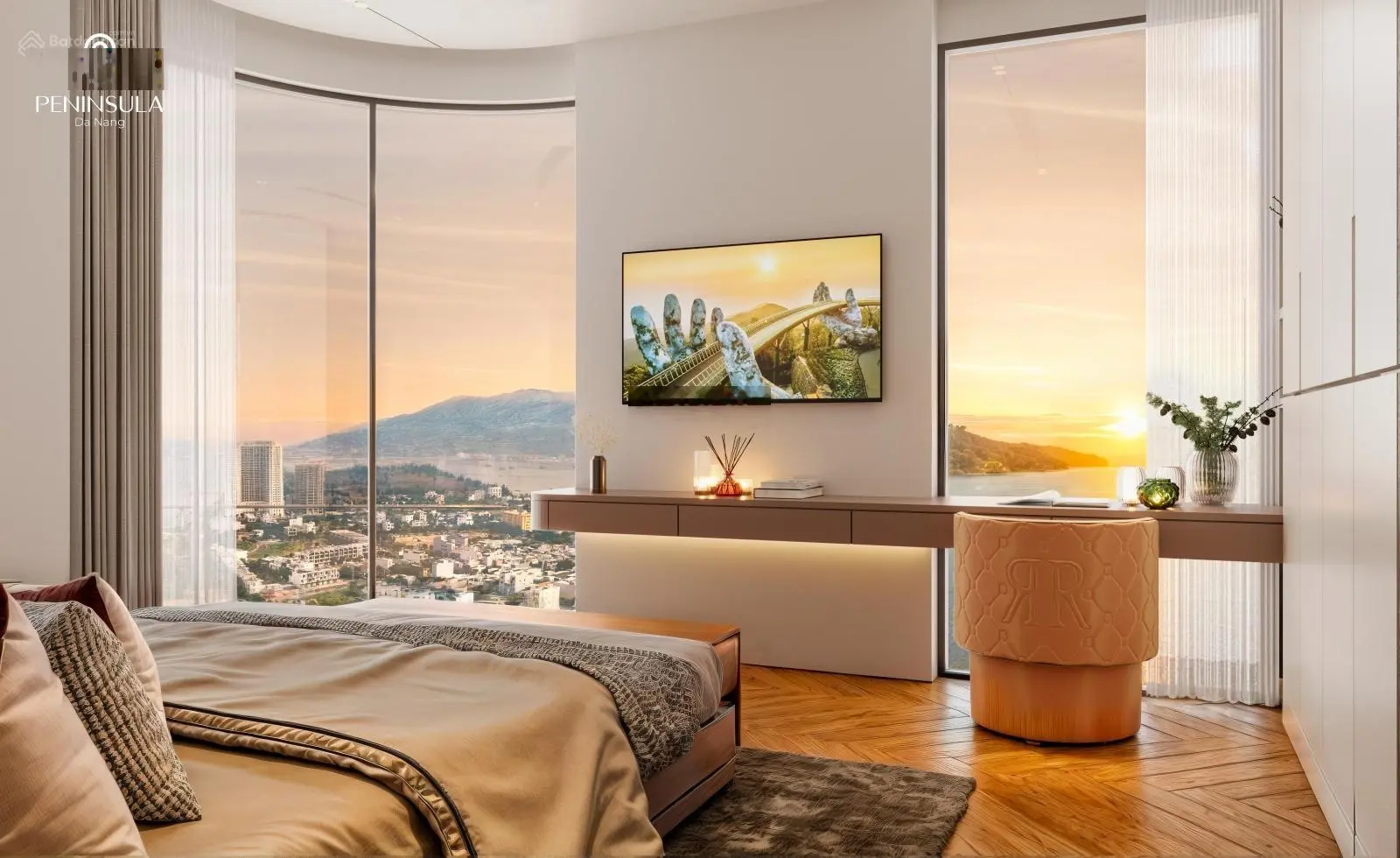 Gấp! bán căn hộ 2 PN, 2 ban công, view biển Mỹ Khê Đà Nẵng giá gốc CDT tại dự án PENINSULA ĐÀ NẴNG