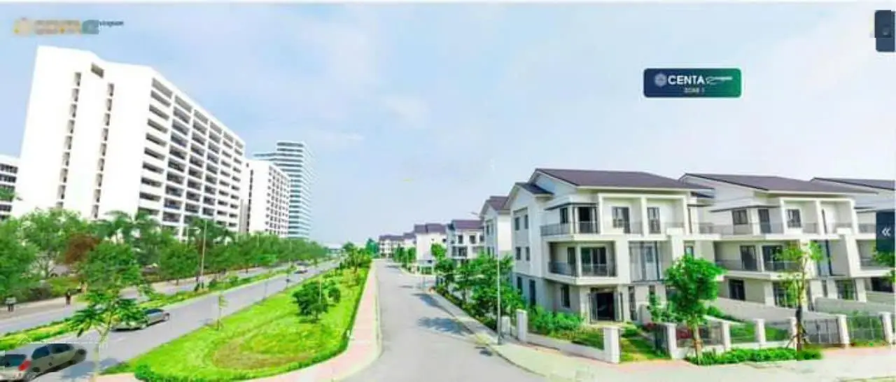 Chỉ hơn 3 tỷ sở hữu ngay biệt thự 180m2 dự án Centa Riverside Bắc Ninh cách Vin CỔ LOA 15km