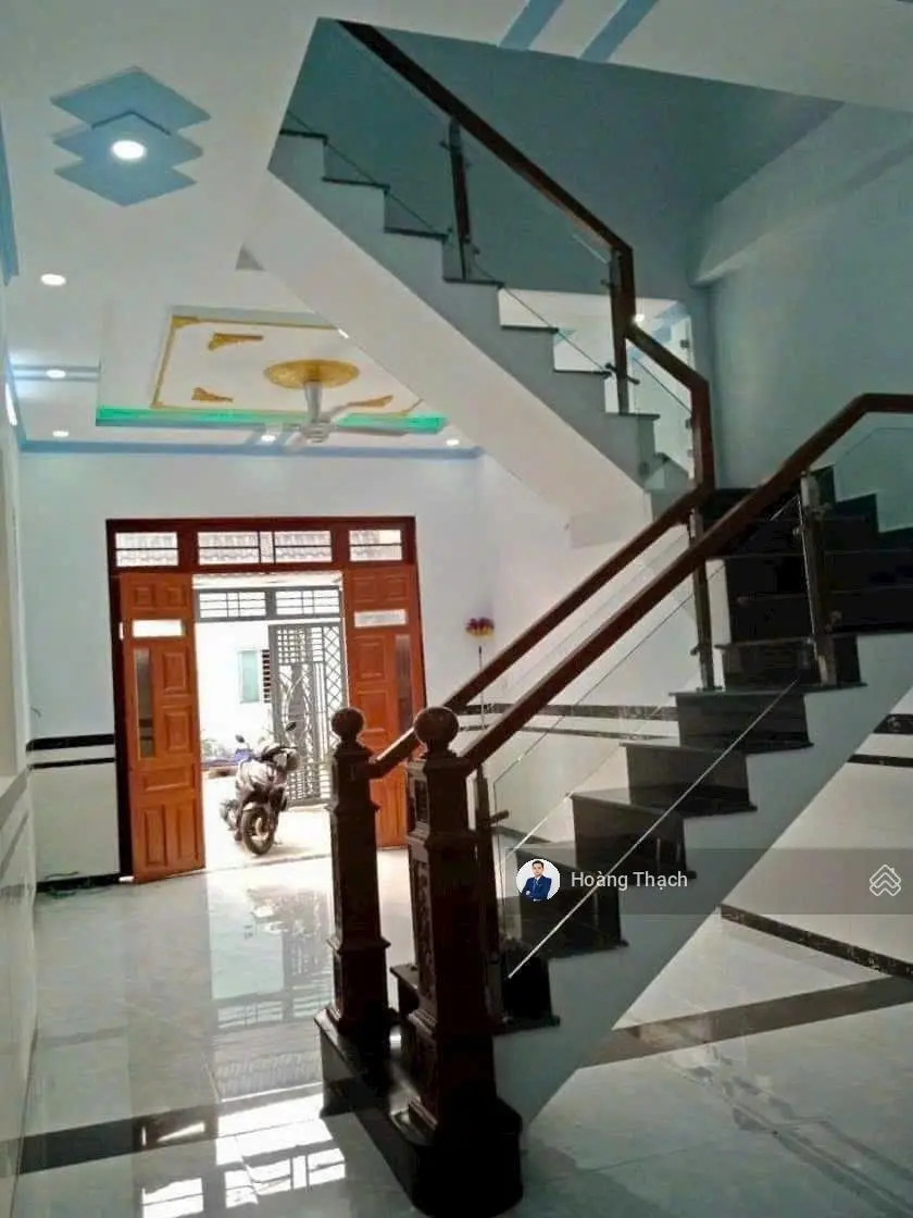 Bán nhà 1 trệt 1 lầu DT đất 92m2 ngang 6m tại Đường Trương Văn Vĩnh, Dĩ An, Bình Dương