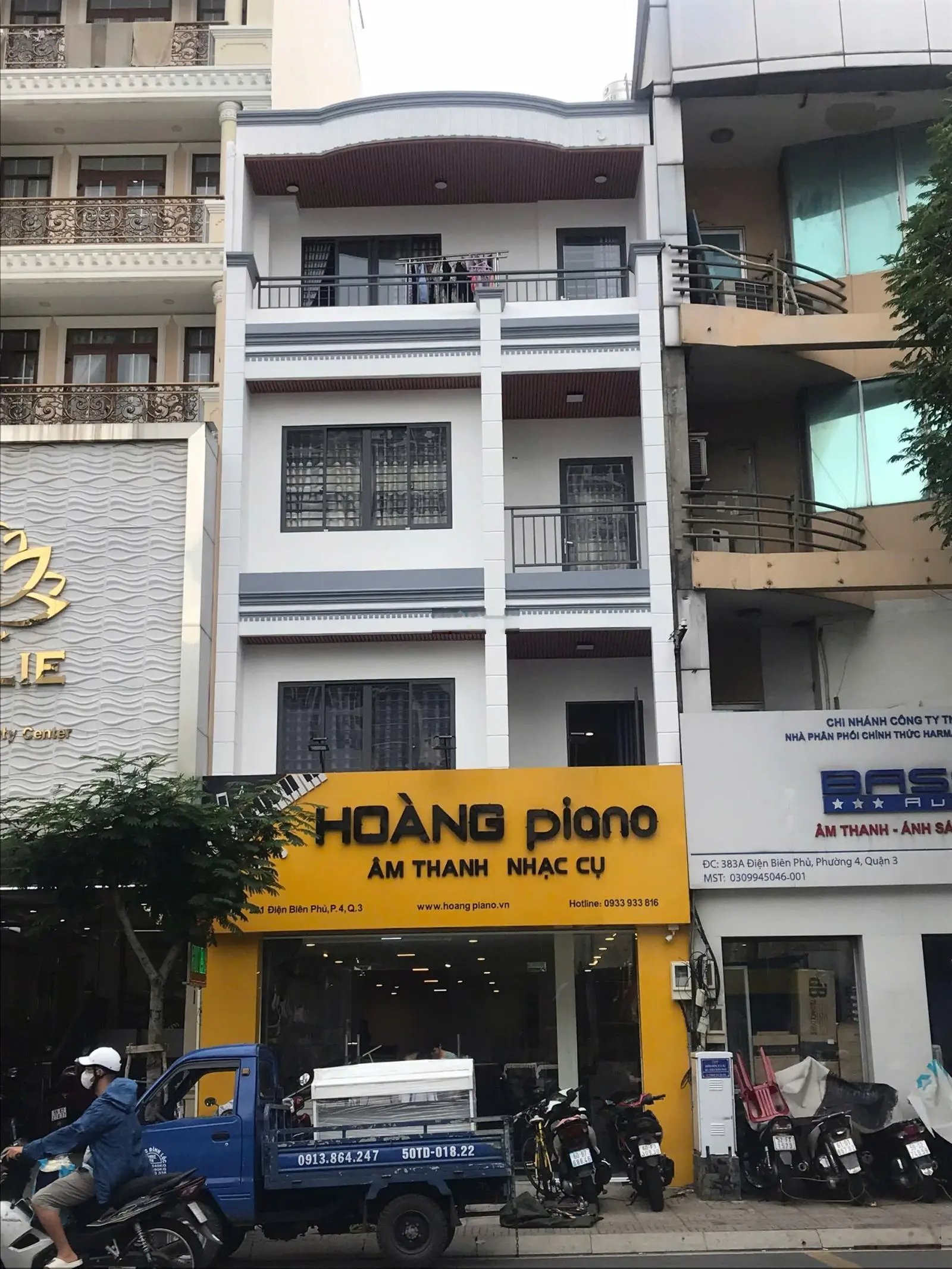 Bán Nhà Mặt Tiền Nguyễn Gia Trí phường 25 quận bình thạnh 5x20m 5 tầng nhà mới