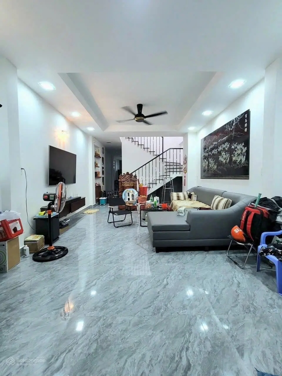 Bán nhà ngay mặt tiền đường Bình Hưng, DT 80m2. 1 trệt 1 lầu đang cho thuê 12tr/th - SHR