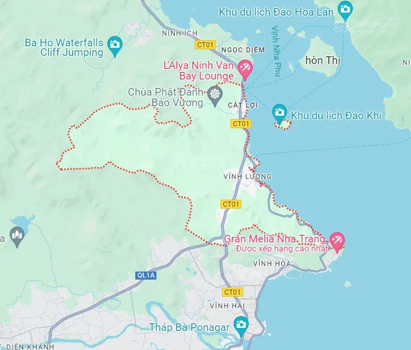Bán đất view biển Vĩnh Lương TP Nha Trang