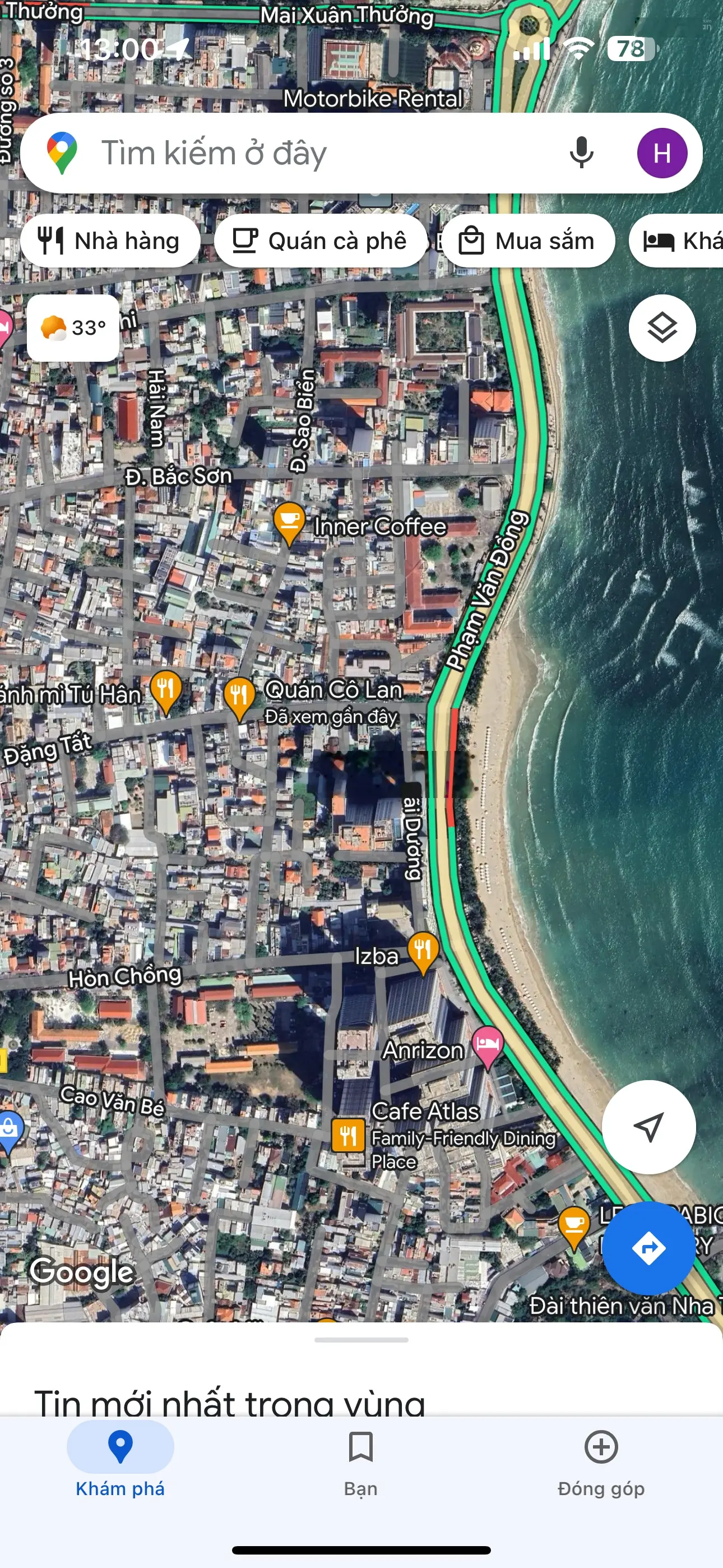 Bán nhà mới Sao Biển đang có thu nhập dòng tiền ổn định, cách biển Hòn Chồng 350m