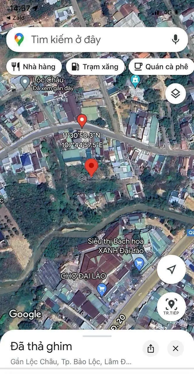 Ngộp bank bán gấp 1,8 sào Lộc Châu - TP Bảo Lộc 2,3 tỷ