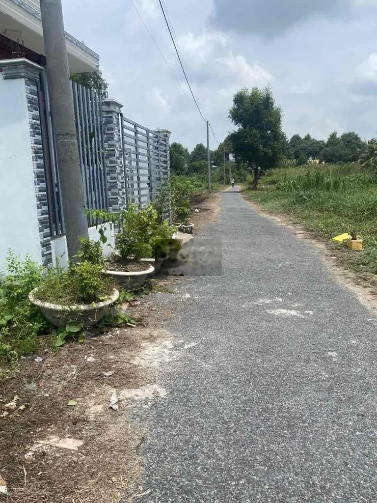 NỀN BIỆT THỰ CẠNH KDC VƯỢT LŨ P8 TpVL NHỰA OTO TỚI ĐẤT