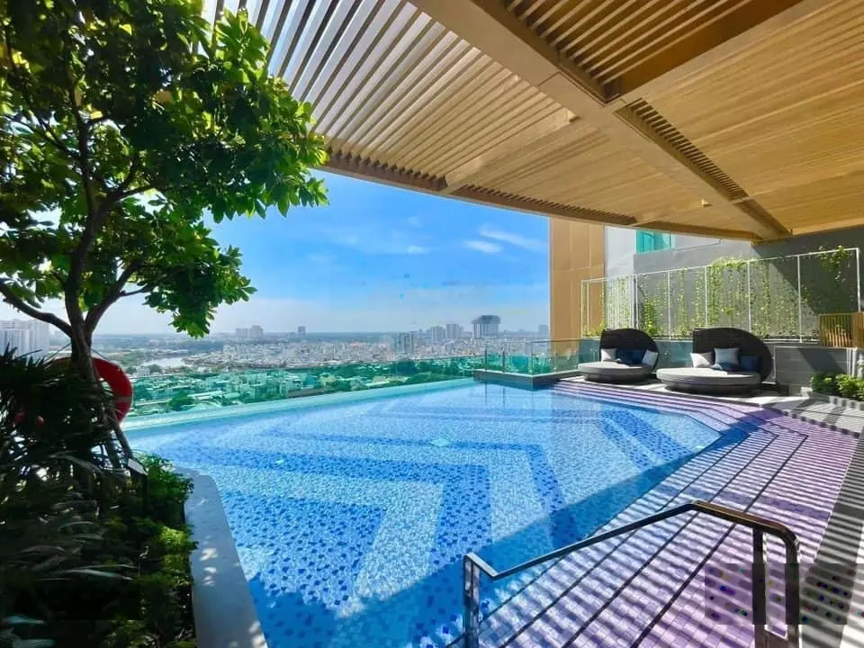 Penthouse 507m2 quận 1, 5PN, 48 tỷ, giao thô, nhận nhà ngay cách Q1 1 con sông, view sông