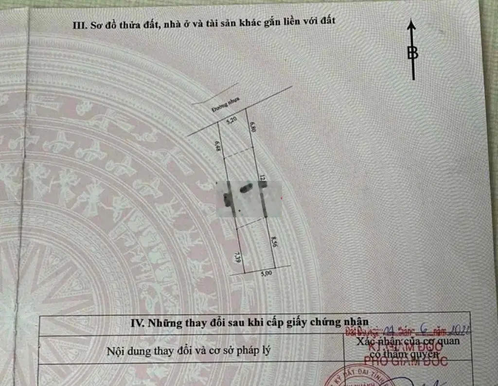 Bán đất Thị Trấn Đất Đỏ giá rẻ - đường Cách Mạng Tháng 8