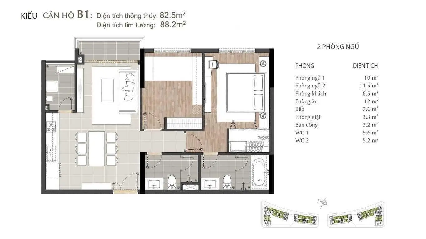 Độc quyền: Bán căn hộ Sarimi 2 phòng ngủ giá chỉ: 9.3ty