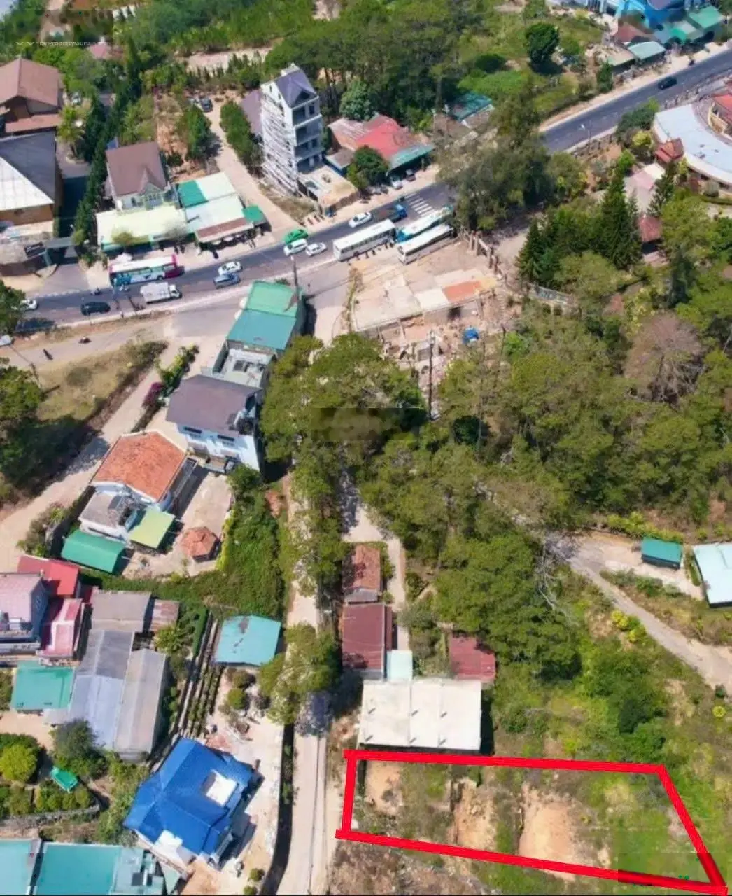 Hạ 2 tỷ còn 18 tỷ bán gấp - lô biệt thự 850m2 view cực đỉnh Khe Sanh - Phường 10