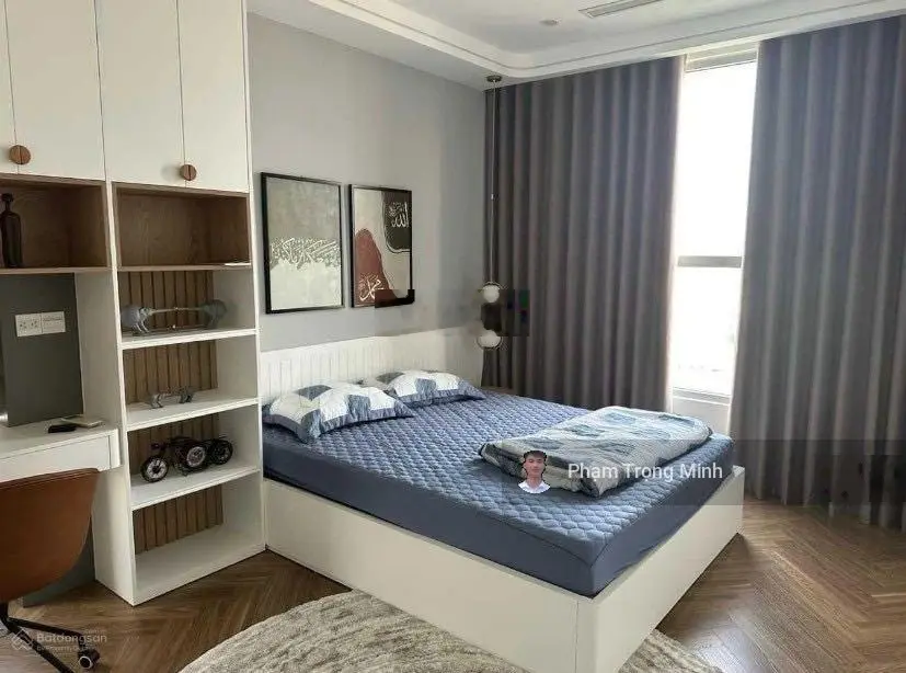 8,49 tỷ căn 3PN mới tinh, diện tích 113m2, BC Tây Nam sẵn slot ô tô, view hồ 16ha - The Matrix One