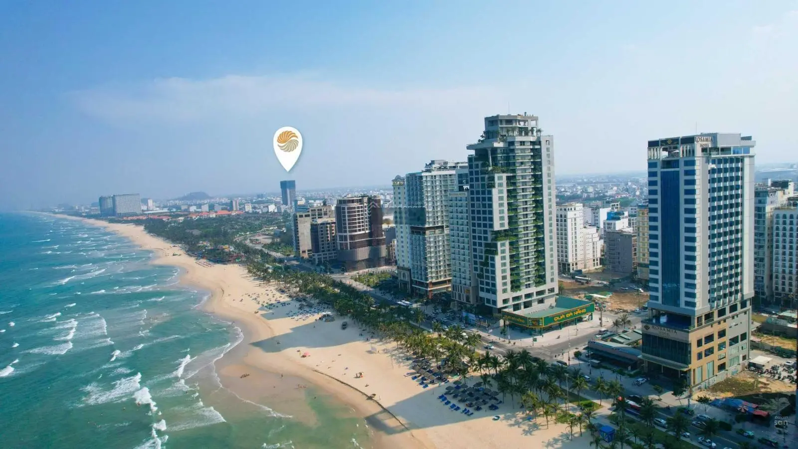 Tổng hợp các căn hộ cao cấp tầng cao view biển Mỹ khê - The Sang Residence - sổ đỏ lâu dài