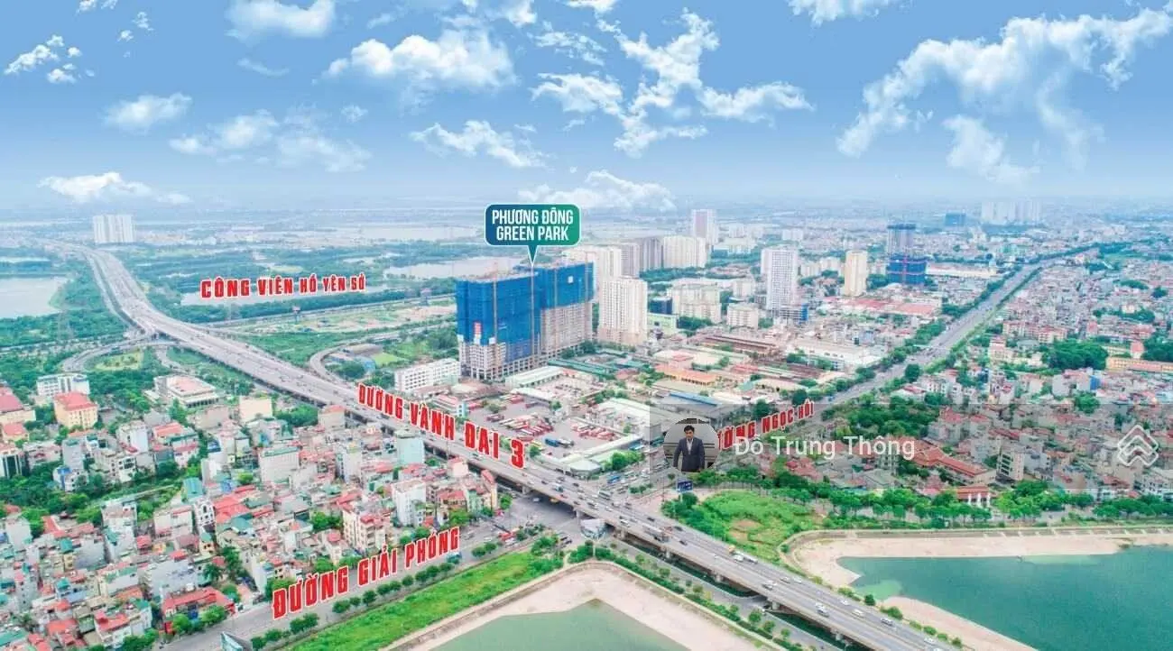 Cực sốc bán căn view hồ 2PN 74m2 chỉ 51tr/m2 tâm huyết cả cuộc đời chung cư Green Park Phương Đông