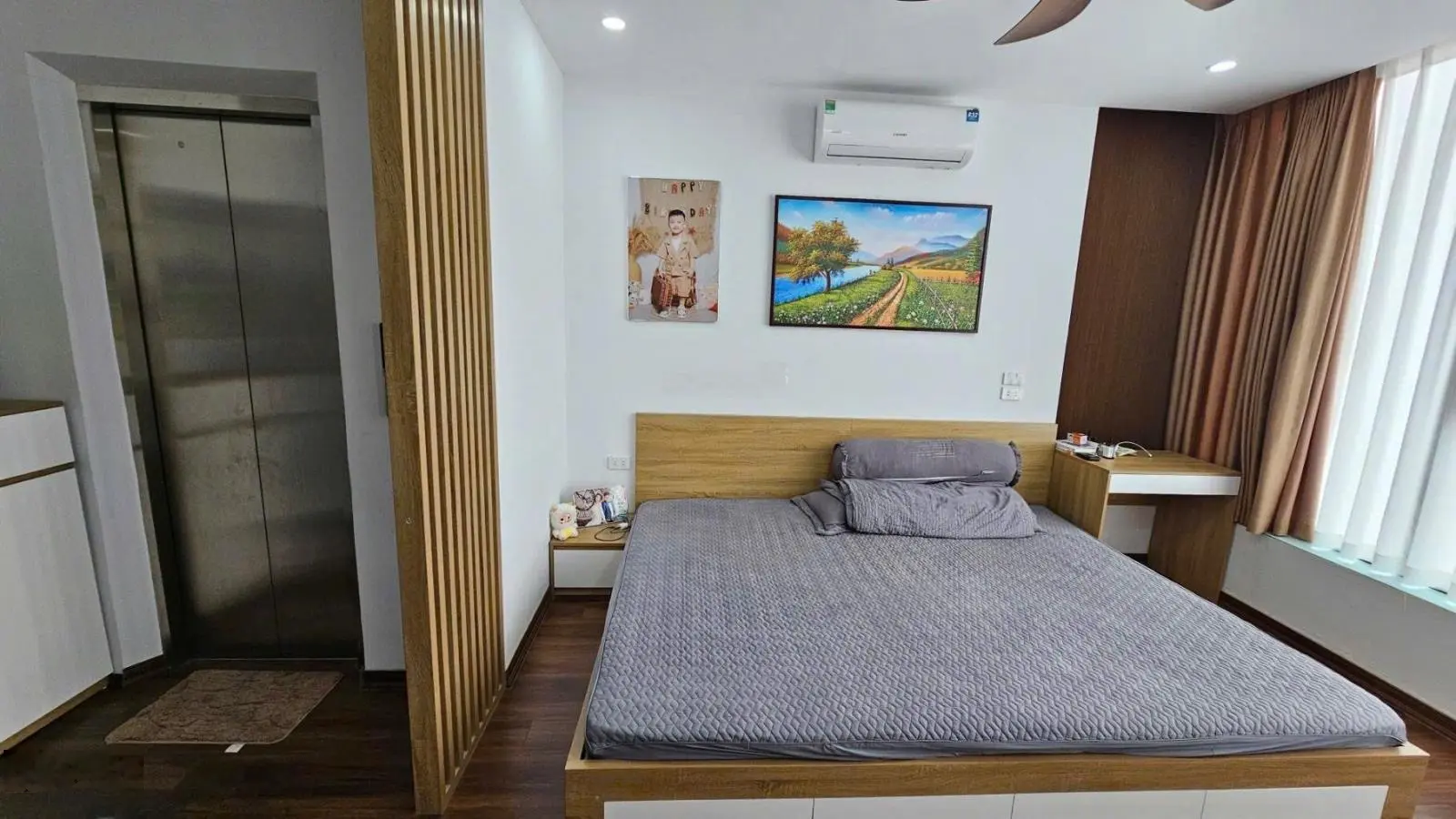 Nhà mới 5 tầng dân xây, 32m, đường trước nhà 12m, thang máy, kđt văn phú, hà đông