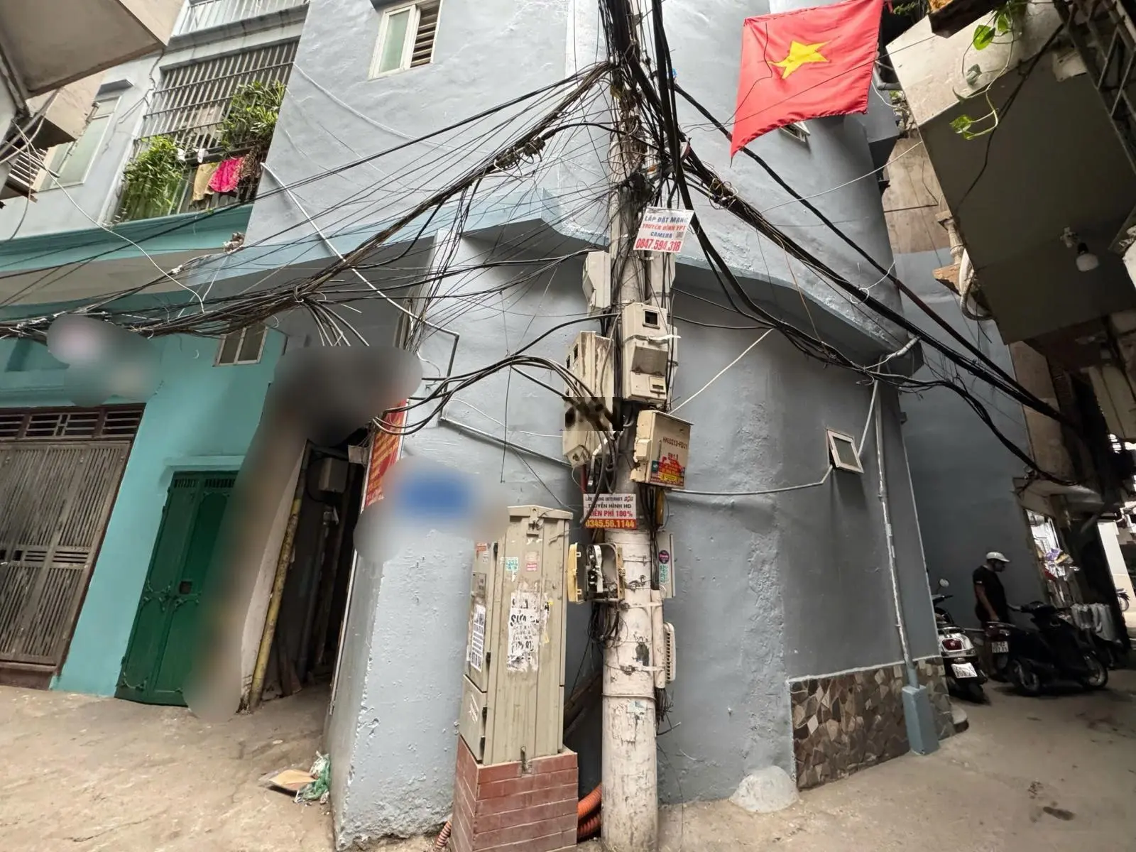Bán nhà riêng DT 40m2x5T căn góc 3 MT ngõ thoáng thông tiện ở kinh doanh, văn phòng ngõ Linh Quang