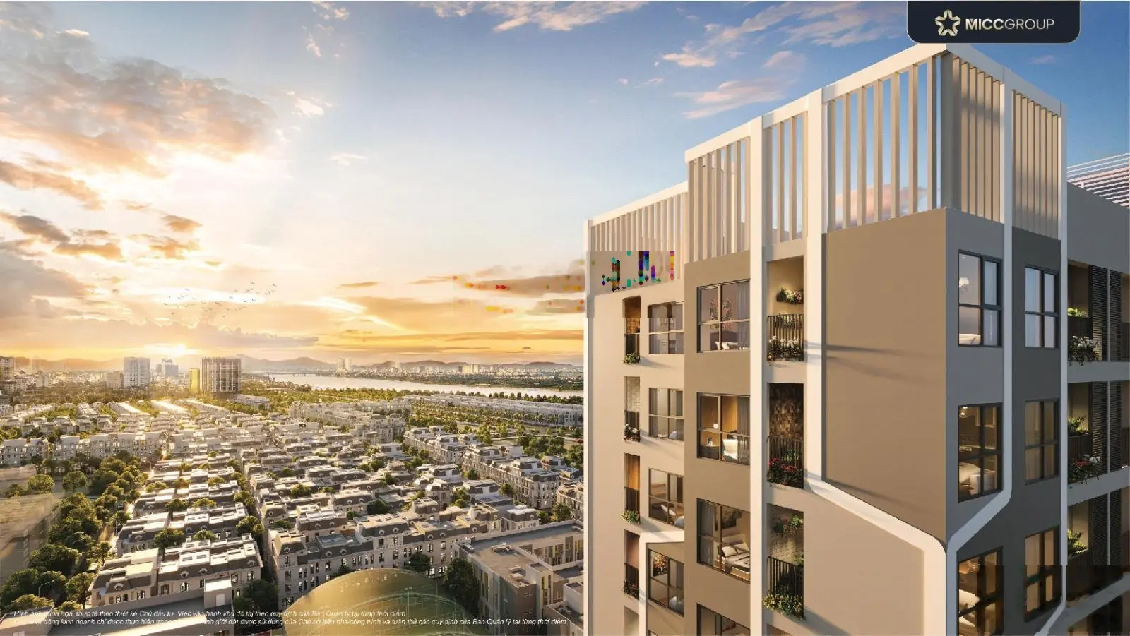 Căn góc 2PN tầng 6 ban công Đông Nam / Đông Bắc - Vinhomes Thanh Hóa