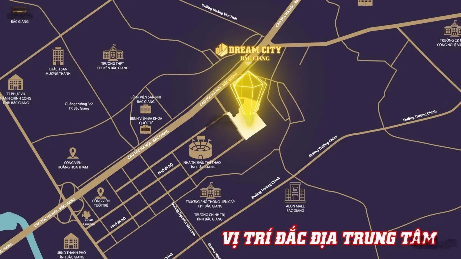 Bán đất nền dự án Dream City Bắc Giang, giá chỉ từ 2.8 tỷ
