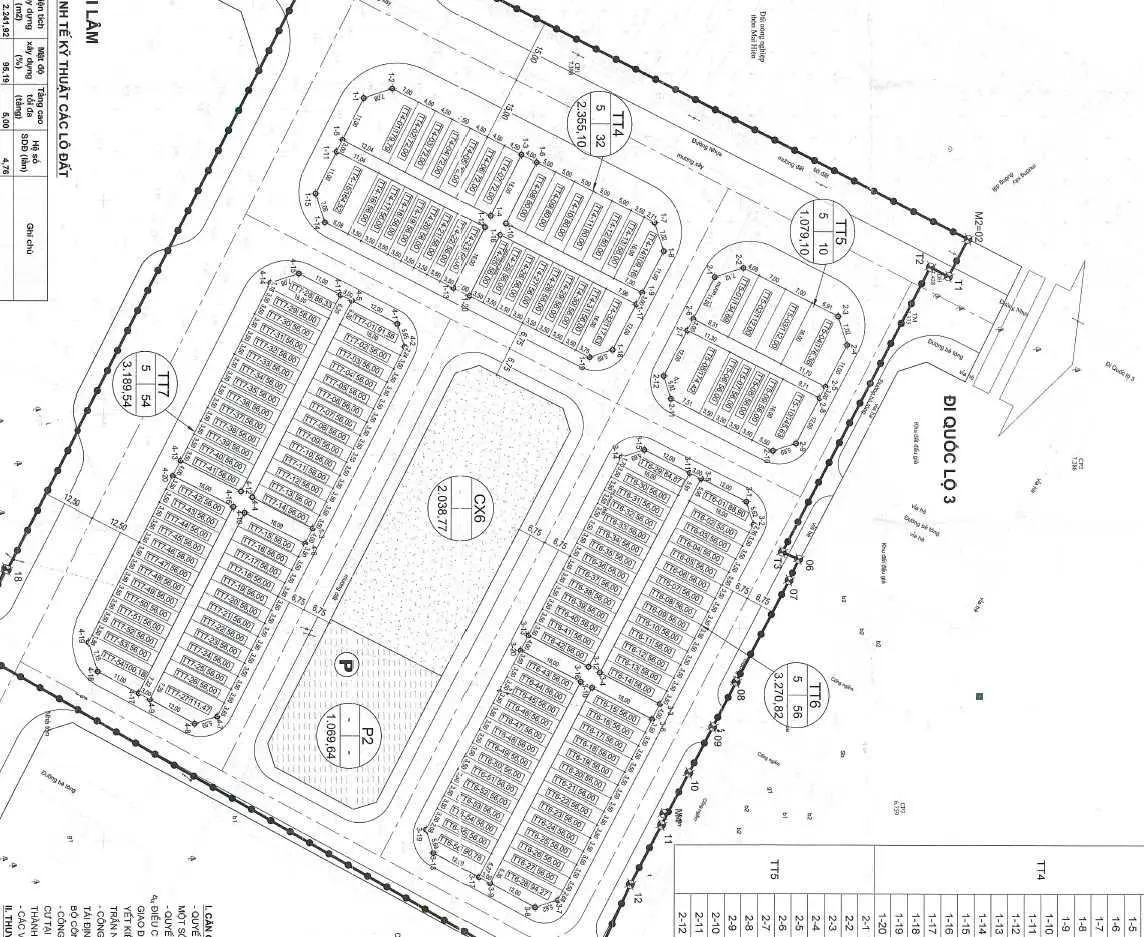 Bán đất tái định cư Bộ Công An - Mai Lâm - Đông Anh. DT 56m2, đường rộng 13m, 2 mặt thoáng