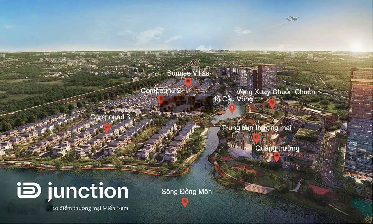 Mở bán nhà phố, biệt thự ID Junction trực tiếp chủ đầu tư theo tiến độ, liền kề sân bay Long Thành